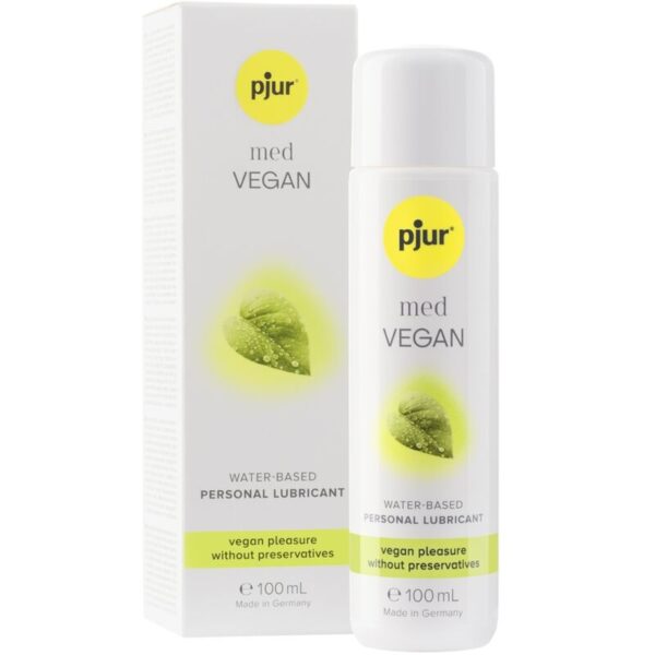 PJUR - MED VEGAN GLIDE VANDENS PAGRINDO LUBRIKANTAS 100 ML - Image 2